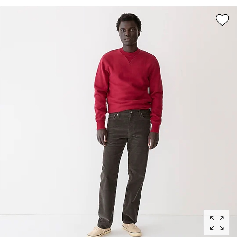 J.Crew Men’s Classic Straight Fit Corduroy